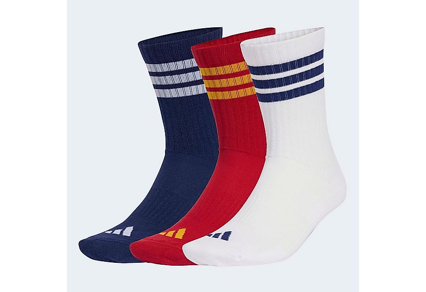 adidas Performance Funktionssocken 3-STREIFEN DÄMPFENDE SPORTSWEAR CREW, 3 günstig online kaufen
