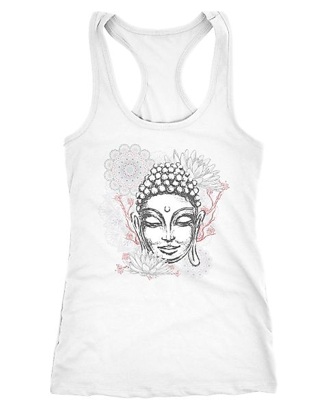 Neverless Tanktop Damen Tank-Top Buddha Buddha-Kopf günstig online kaufen