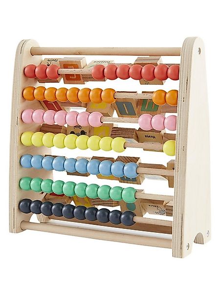 vertbaudet Lernspielzeug Lernspiel, Abakus, Französisch lernen, Holz FSC® günstig online kaufen