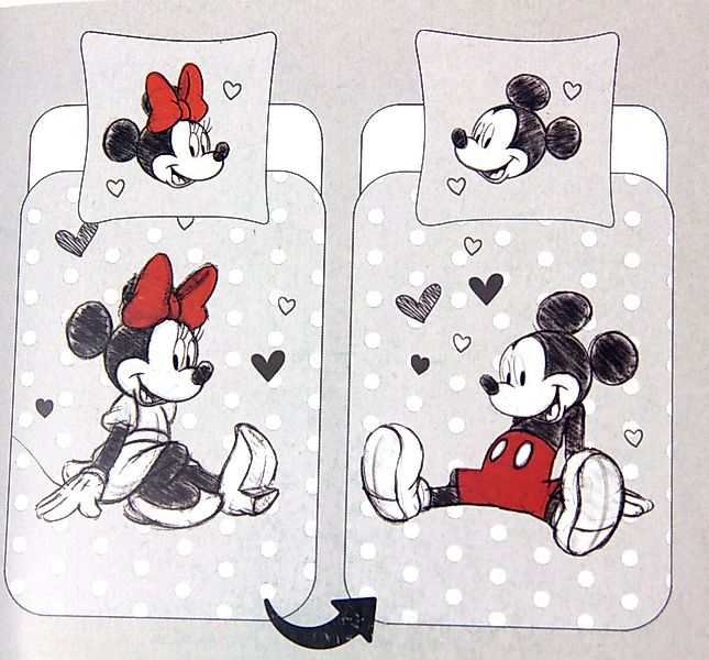 Disney Bettwäsche Mickey and Friends 135 x 200 cm günstig online kaufen