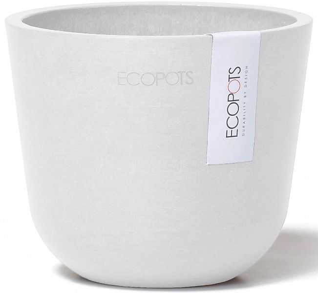 ECOPOTS Blumentopf "Oslo Mini 11,5 Weiß", für den Innenbereich günstig online kaufen