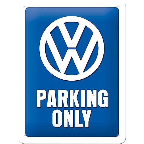 Nostalgic-Art Blechschild 15x20 cm - Volkswagen - VW Parking Only günstig online kaufen