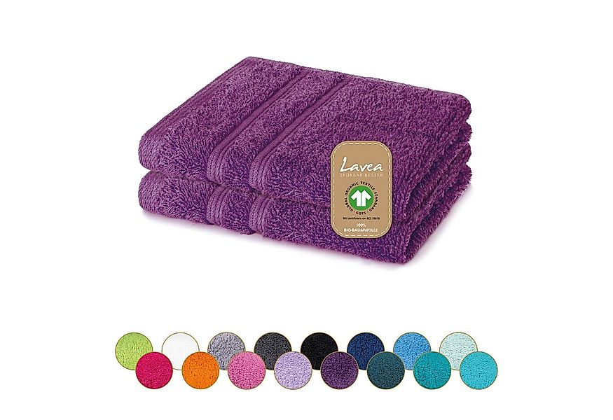 Lavea Seiftuch Bali Seiftücher, Waschlappen Frottee 30x30 cm, Weiches Bio-B günstig online kaufen