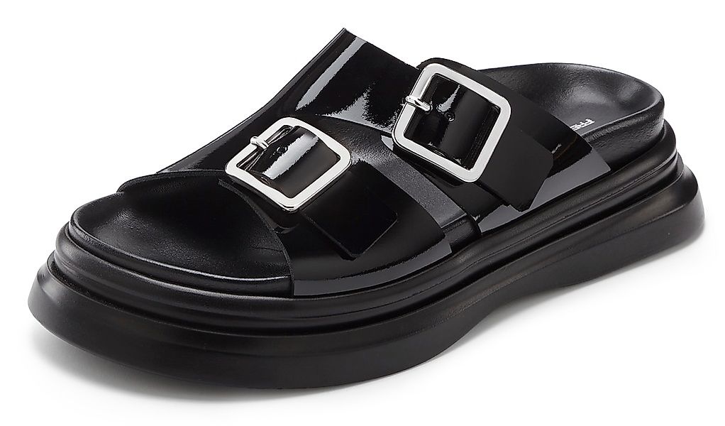 French Connection Pantolette, Mule, Sandale, offener Schuh aus Leder günstig online kaufen