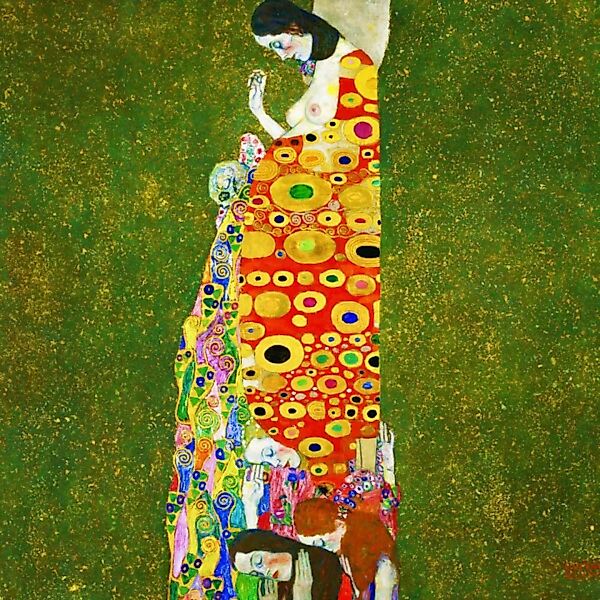 Poster / Leinwandbild - Gustav Klimt: Hoffnung Ii günstig online kaufen