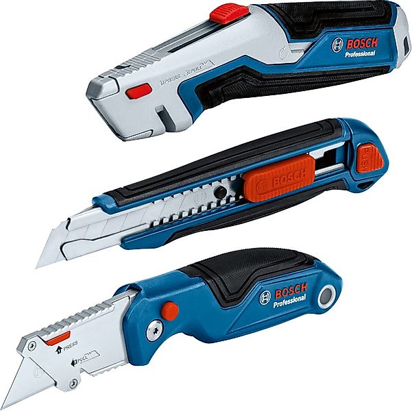 Bosch Professional Cuttermesser (1600A027M4), (Set, 3-tlg), günstig online kaufen