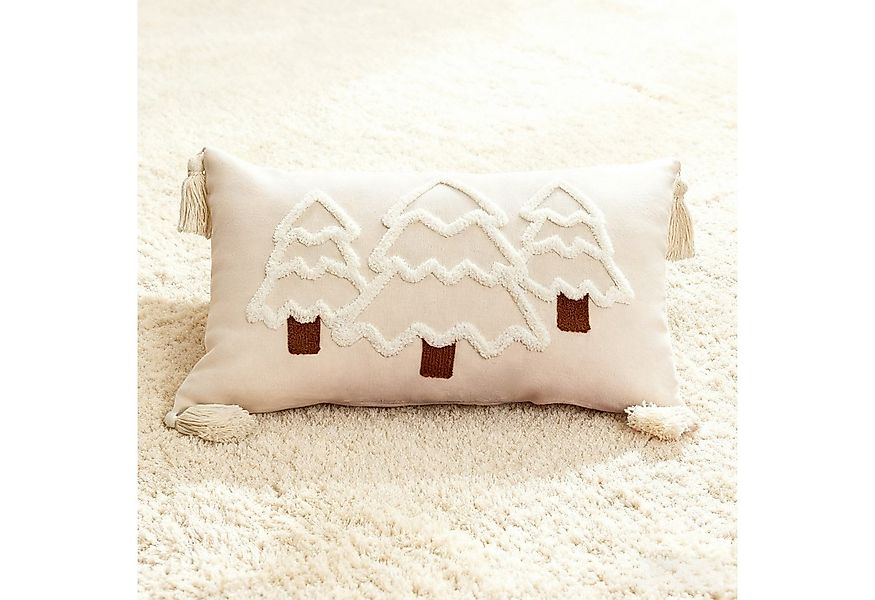 MODFU Kissenbezüge Weihnachtskissenbezug Weicher Dekokissenbezug Sofa-Deko günstig online kaufen