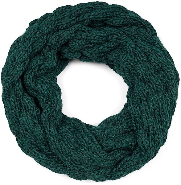 styleBREAKER Strickschal Strick Loop mit Bubblemuster, günstig online kaufen