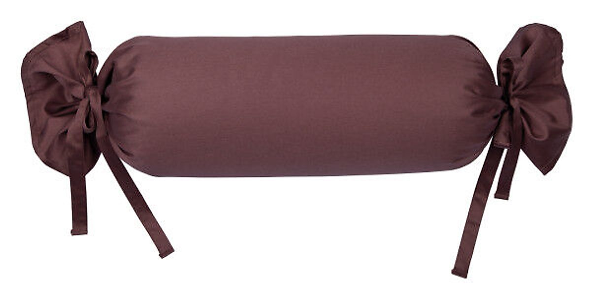 Janine Janine Mako-Satin Bettwäsche Colors 31001 schoko Größe:  15x40 cm günstig online kaufen