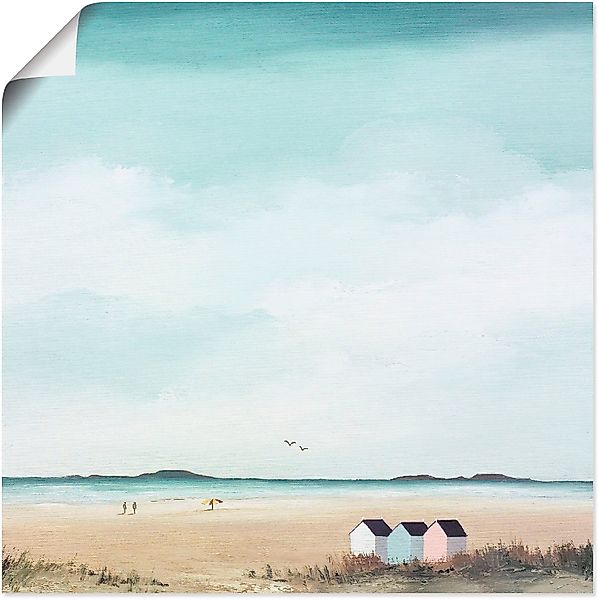 Artland Wandbild Sonniger Morgen IV, Strand günstig online kaufen