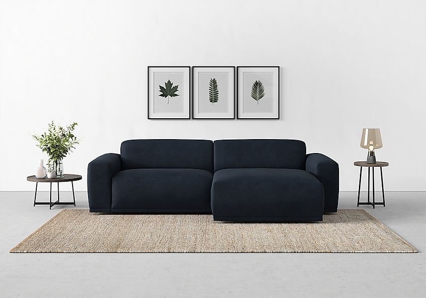 TRENDMANUFAKTUR Ecksofa "Braga, mit hochwertigem Kaltschaum, L-Form, in Cor günstig online kaufen