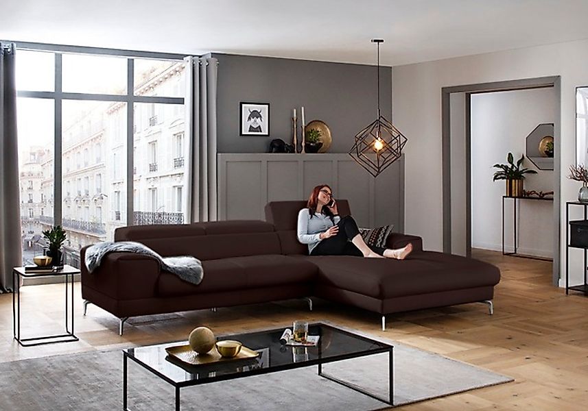 W.SCHILLIG Ecksofa »piedroo, Designsofa mit tollem Sitzkomfort, bequem und günstig online kaufen