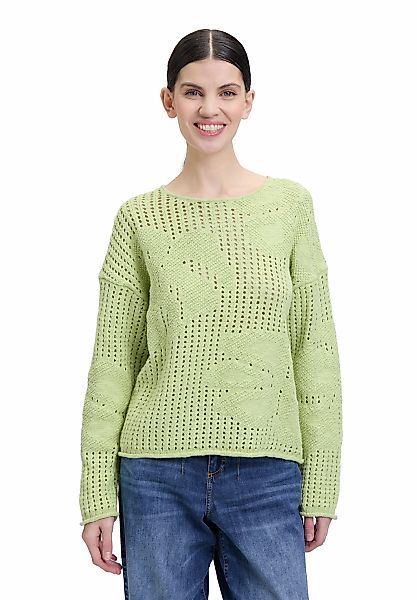 Cartoon Strickpullover "Cartoon Strickpullover mit Rundhalsausschnitt", Str günstig online kaufen