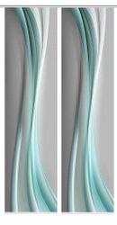 HOME in green Schiebegardine "ELANIA" Paneelwagen 2 Stk. tlg. SET DIGITALDR günstig online kaufen