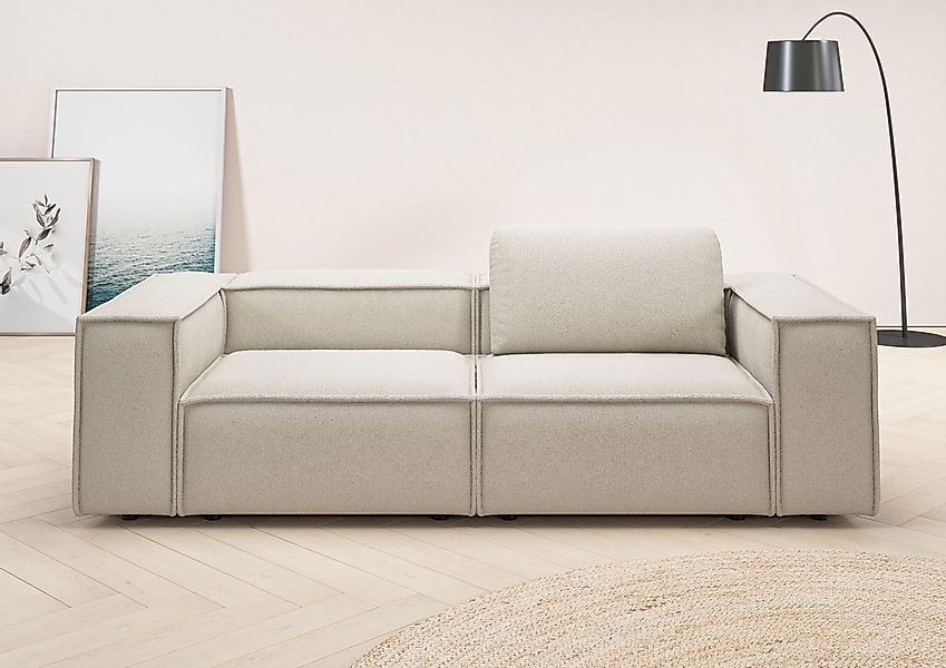 Home affaire 2-Sitzer "Watertown, modernes Sofa 246 cm breit, auch in Feinc günstig online kaufen