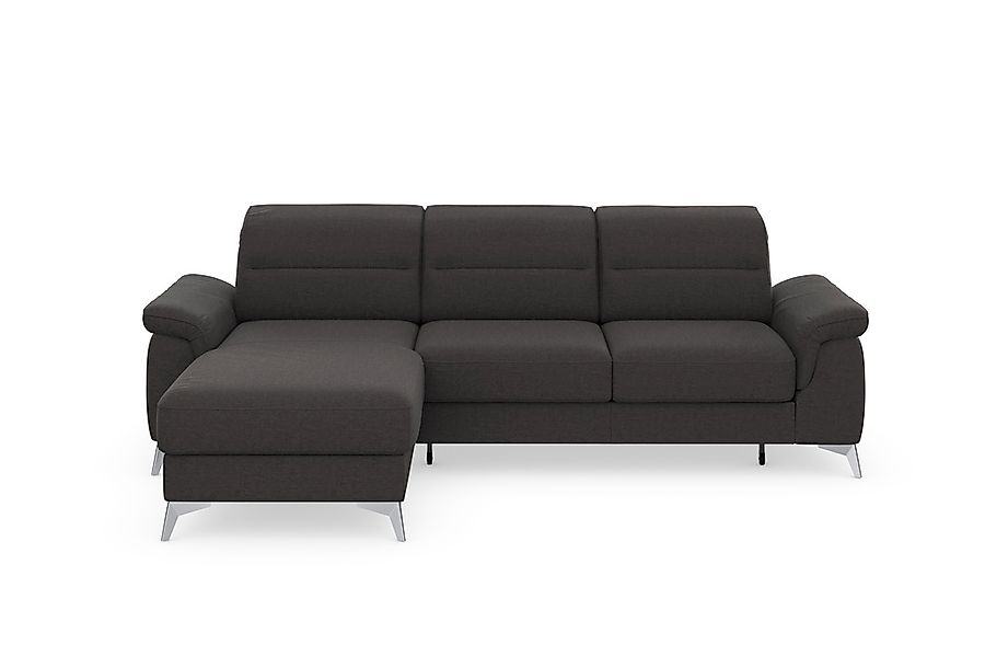 sit&more Ecksofa »Sinatra L-Form« mit Recamiere, optinal mit Kopfteilverste günstig online kaufen