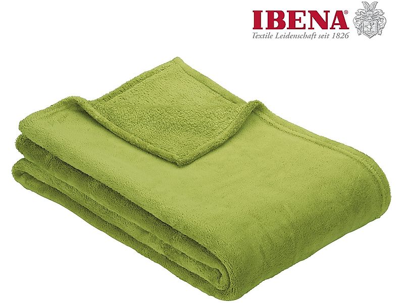 Wohndecke Uni Fleecedecke Olbia, IBENA, einfarbig günstig online kaufen