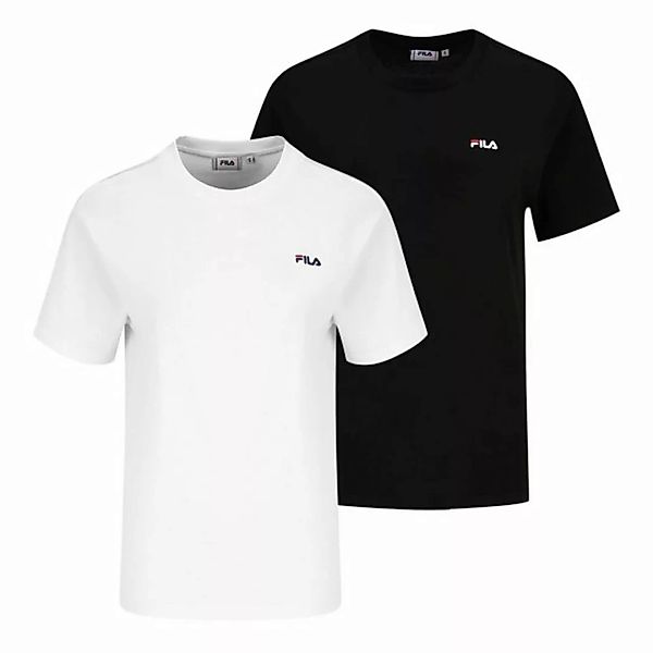 Fila T-Shirt 2er Pack Bari aus weichem Baumwollmaterial günstig online kaufen
