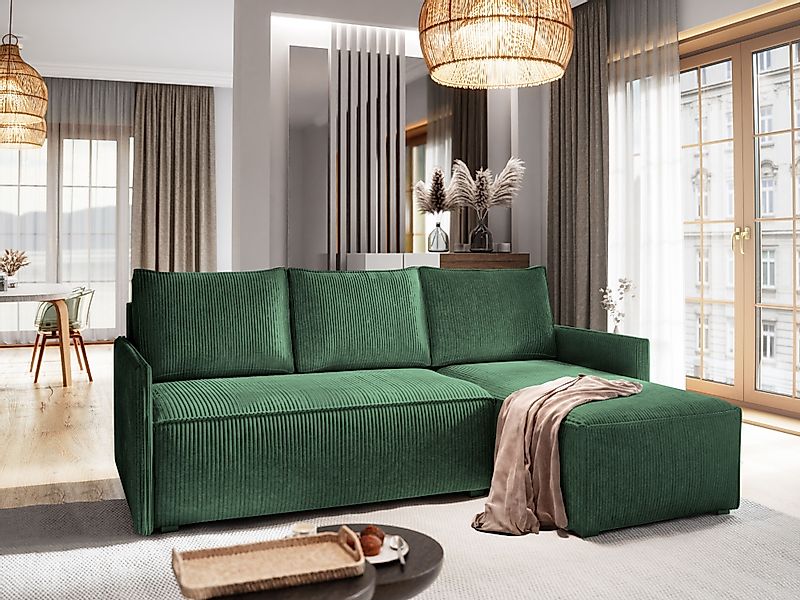 Masseno Ecksofa PERUSI mit Schlaffunktion L-Form, günstig online kaufen