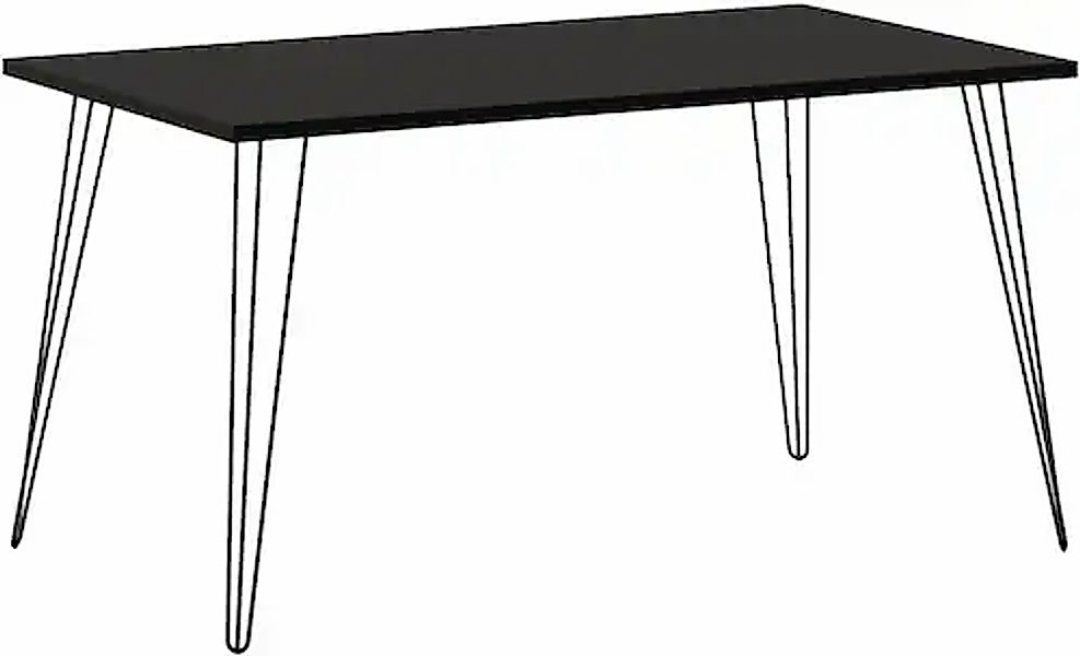 Schildmeyer Schreibtisch »Hank, MADE IN GERMANY, Breite 140 cm«, Metallfüße günstig online kaufen