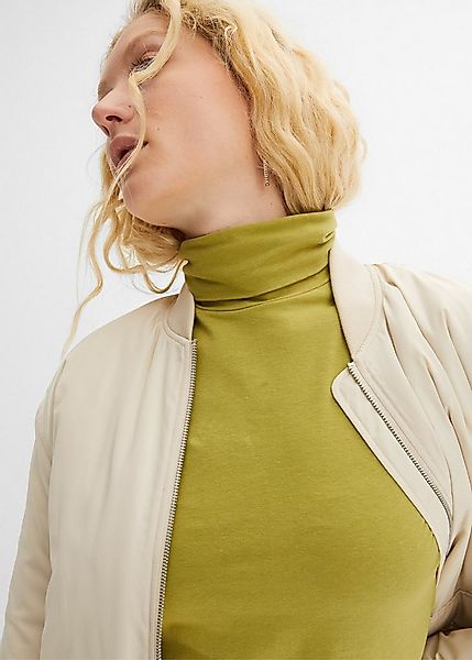 bonprix Langarmshirt mit Rollkragen günstig online kaufen