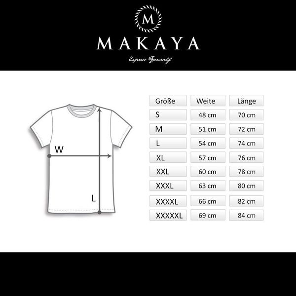 MAKAYA T-Shirt Herren Vintage Schallplatte Hip günstig online kaufen