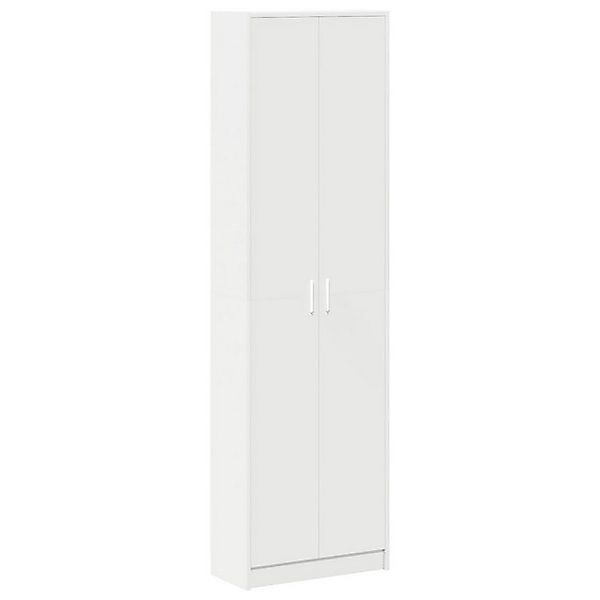 vidaXL Kleiderschrank Kleiderschrank Weiß 55x25x189 cm Holzwerkstoffe (1-St günstig online kaufen