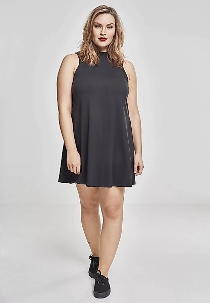 URBAN CLASSICS Jerseykleid "Damen Ladies A-Line Turtleneck Dress", (1 tlg.) günstig online kaufen