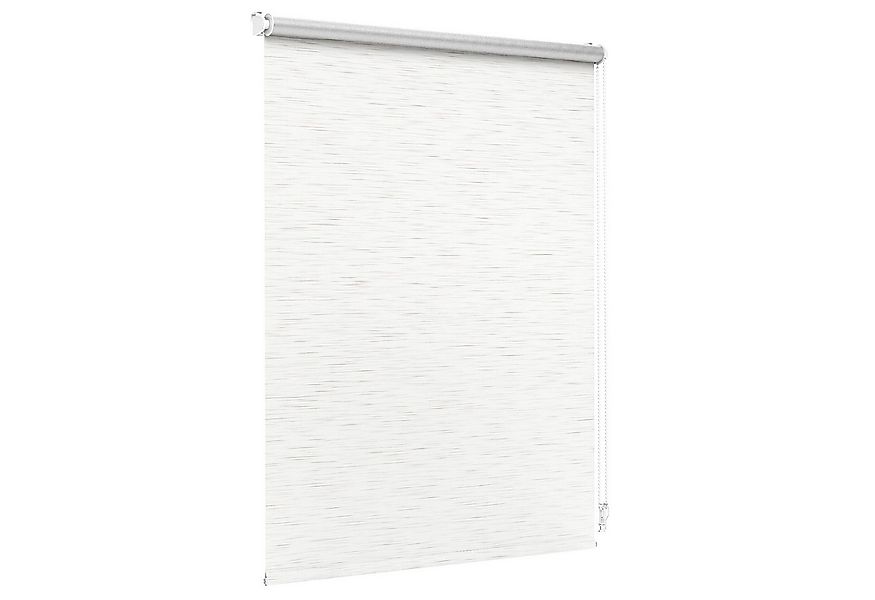 Verdunklungsrollo Standard Thermorollo, Klemmbar, 30 x 100 cm, weiß-struktu günstig online kaufen