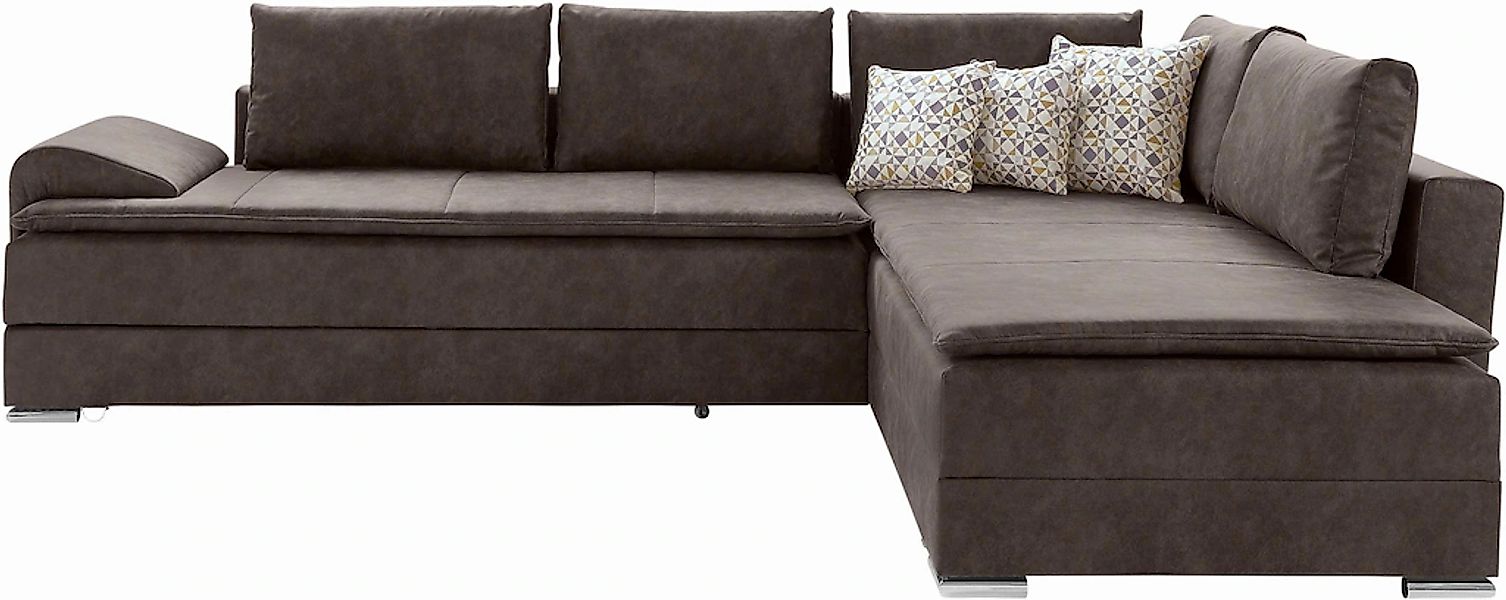 Home affaire Ecksofa "Night & Day L-Form, B: 324 cm, mit Dauer-Schlaffunkti günstig online kaufen