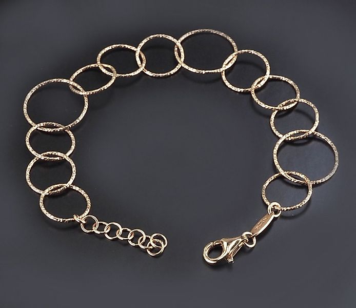 Der Kettenmacher Armkette 925 Silber Fantasie RK-19R Rosegoldfarben günstig online kaufen