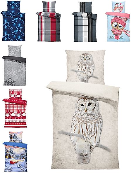 One Home Bettwäsche Winter Thermofleece, Fleece, günstig online kaufen