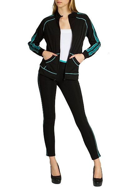 Caspar Trainingsanzug JG002 stylischer Damen Jogginganzug günstig online kaufen