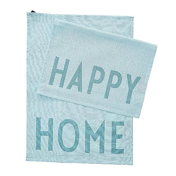 Design Letters Geschirrtuch Geschirrtücher Favourite Hellblau günstig online kaufen