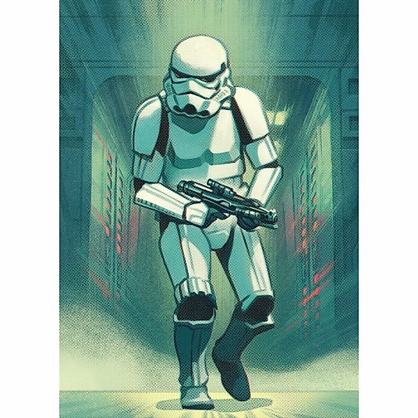 Komar Vliesfototapete Mandalorian Stormtrooper Print 200 cm x 280 cm günstig online kaufen