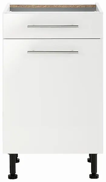 wiho Küchen Unterschrank "Ela" Breite 50 cm, höhenverstellbare Füße günstig online kaufen