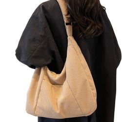 Coonoor Umhängetasche Damen Groß Cord Tasche günstig online kaufen