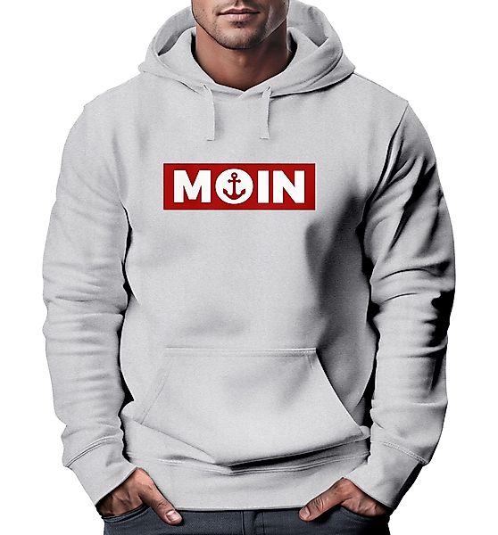Neverless Hoodie Hoodie Herren Moin norddeutsch günstig online kaufen