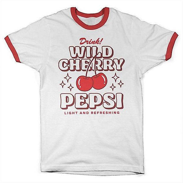 Pepsi Co T-Shirt Cherry Ringer Tee günstig online kaufen