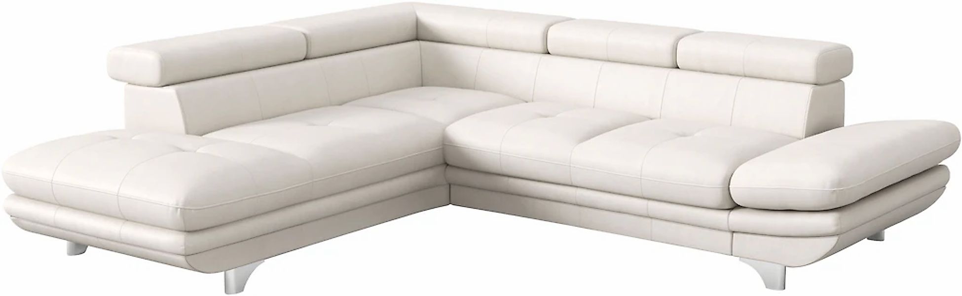 COTTA Ecksofa »Enterprise L-Form«, mit Arm- & Kopfteilverstellung, wahlweis günstig online kaufen