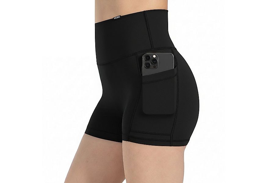 Smilodox Shorts Lissa, High Waist Radlerhose mit seitlichen Eingrifftaschen günstig online kaufen