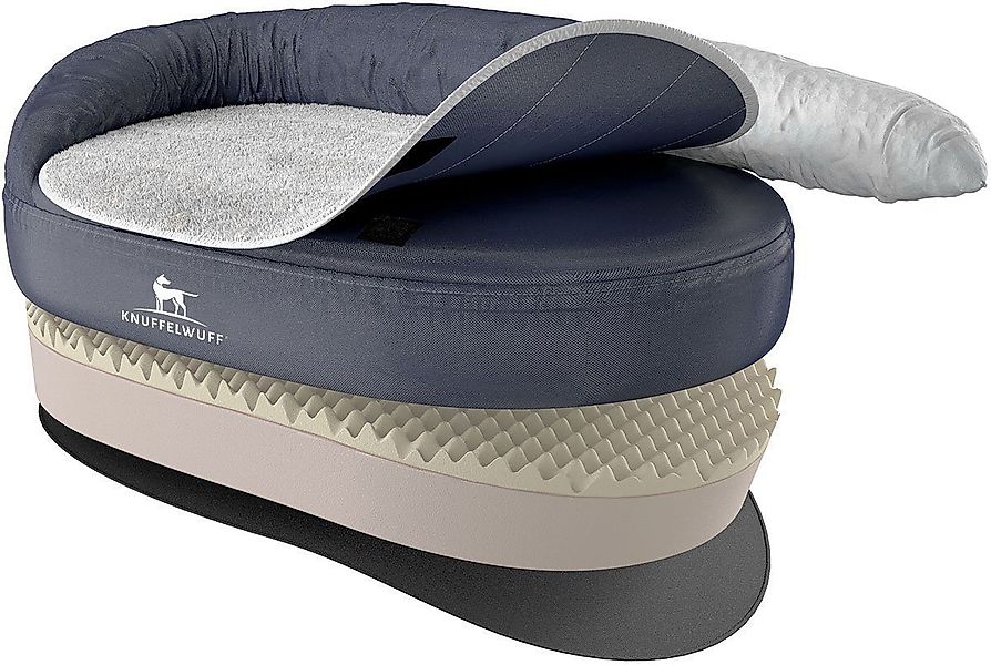 Knuffelwuff Tierbett Hundebett Jessy, Orthopädisch günstig online kaufen
