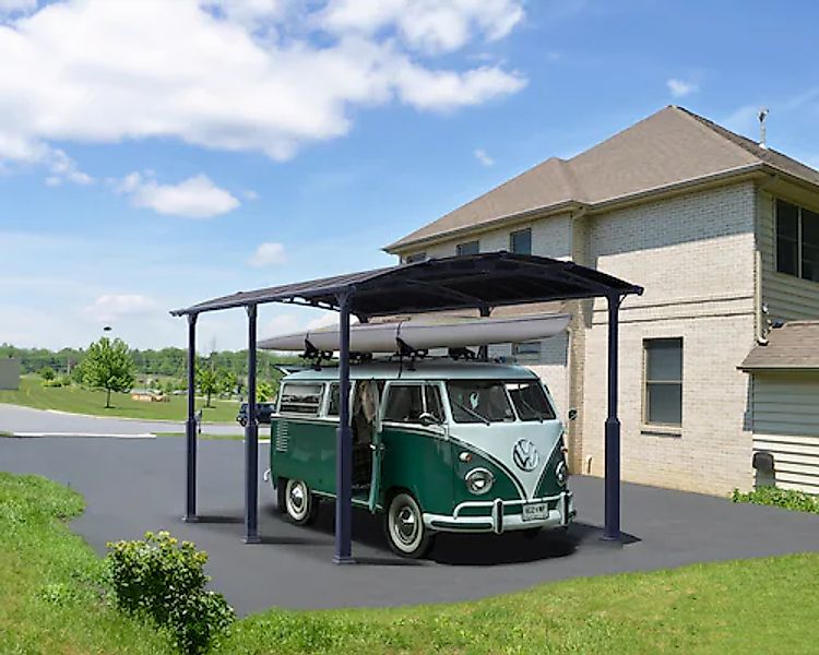 Palram - Canopia Einzelcarport »Alpine« Aluminium 319 cm Anthrazit wartungs günstig online kaufen