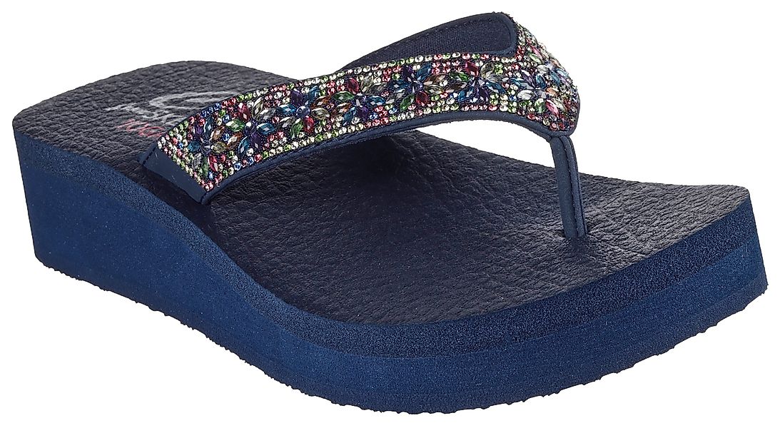 Skechers VINYASA-WILD DAISIES Zehentrenner mit Yoga günstig online kaufen
