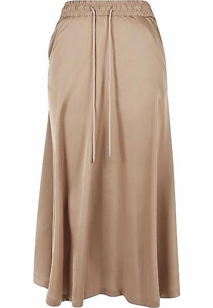 URBAN CLASSICS Sommerrock "Urban Classics Damen Ladies Satin Midi Skirt" 1 günstig online kaufen