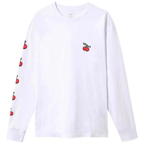Vans Cherries Langarm-t-shirt 2XL White günstig online kaufen