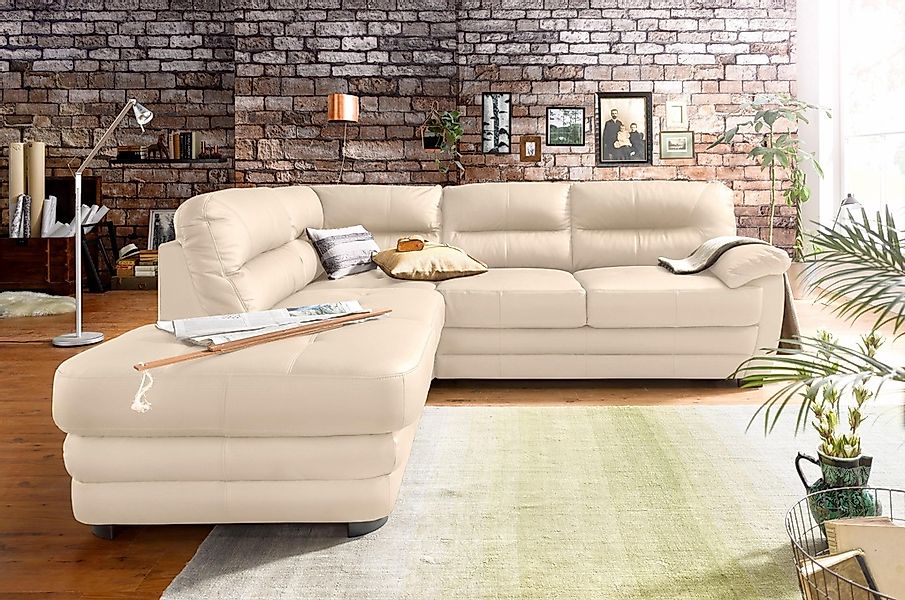 COTTA Polstergarnitur "Royale L-Form", (Set), Set bestehend aus: Ecksofa & günstig online kaufen