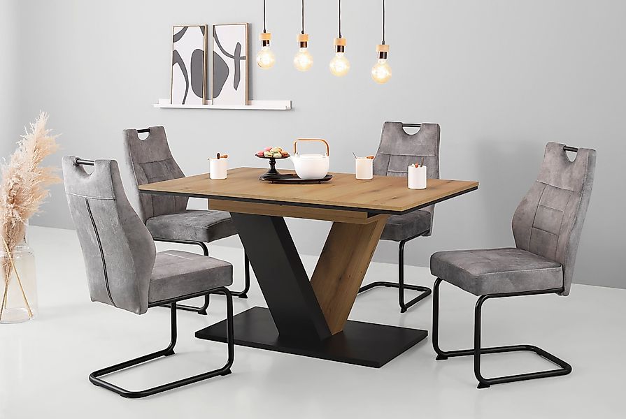 HELA Essgruppe EMS Tisch 140-180x90 cm günstig online kaufen