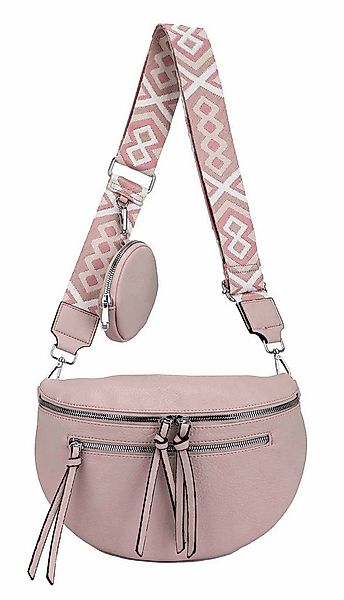 ITALYSHOP24 Bauchtasche Damen Brusttasche Crossover Umhängetasche CrossBody günstig online kaufen
