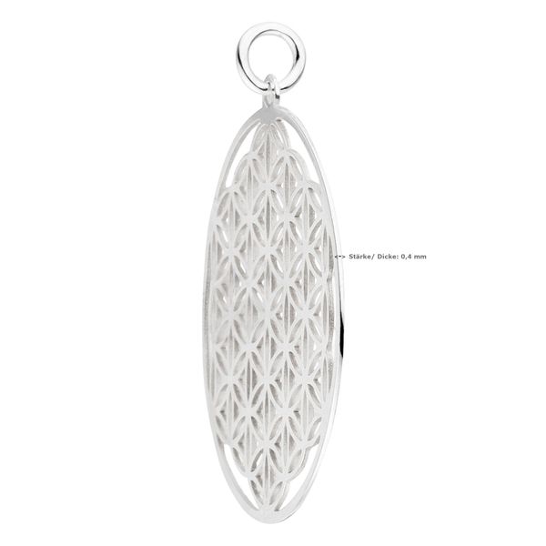 SCHOSCHON Kettenanhänger Anhänger Lebensblume 925 Silber günstig online kaufen